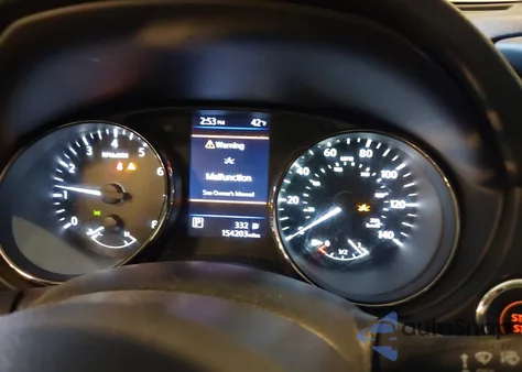 2019 Nissan Rogue Sv z USA, uszkodzony, nr VIN KNMAT2MT9KP505332